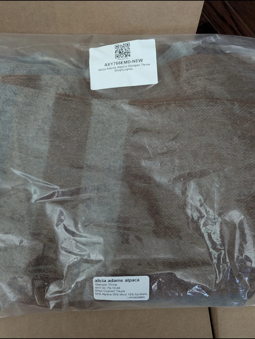 Alicia Adams Alpaca Glamper Throw
